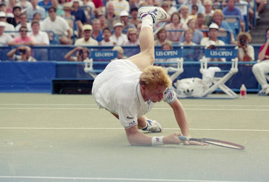 Il 1989  un anno carico di successi per Boris: conquista anche l&#39;Us Open sconfiggendo in finale Ivan Lendl per 7-6, 1-6, 6-3, 7-6. (Ap)
